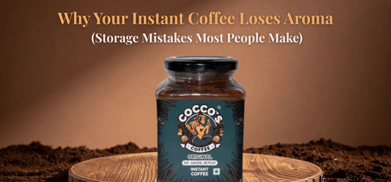 Why Your Instant Coffee Loses Aroma (Storage Mistakes Most People Make)