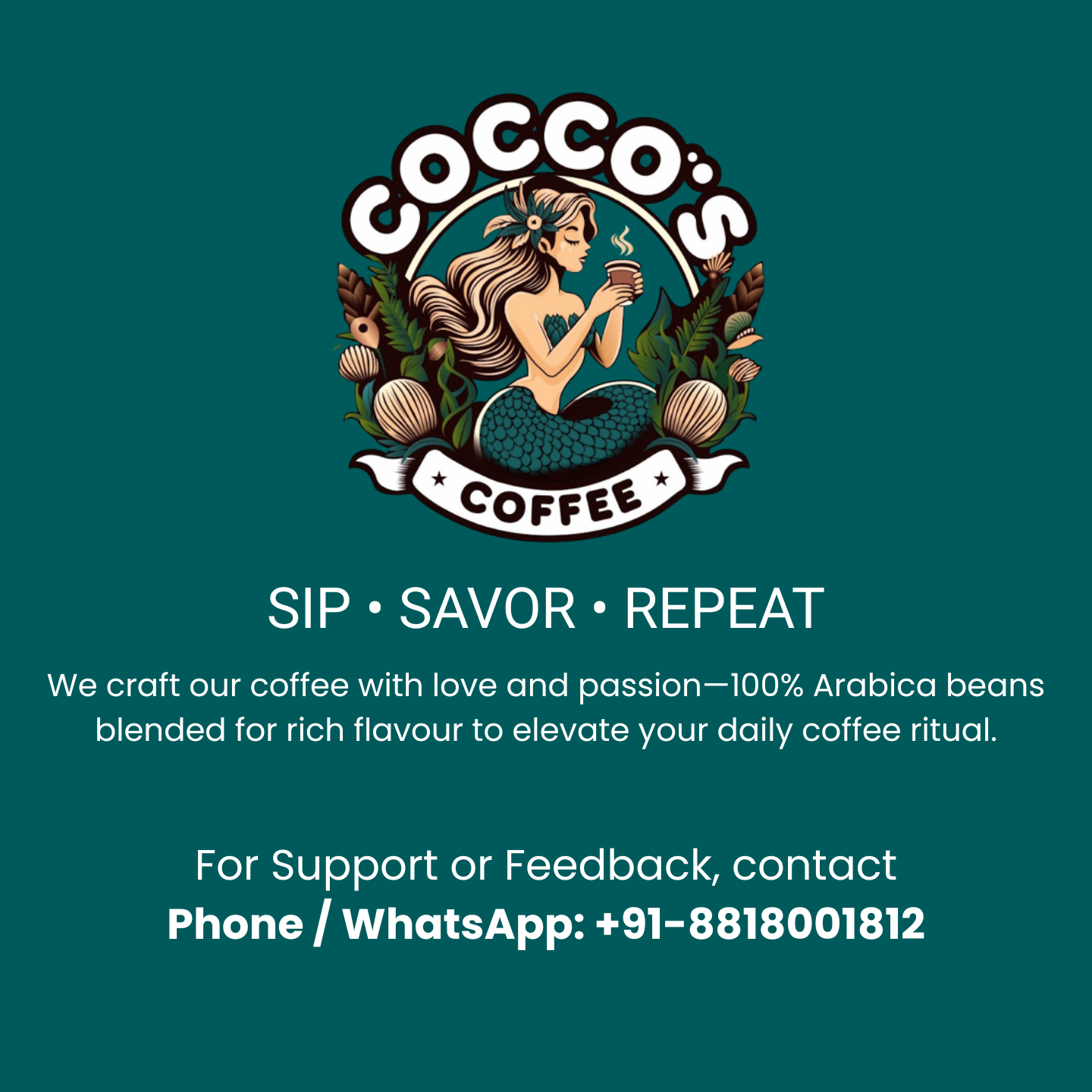 Cocco's Coffee 30 Sachets Variety Pack with Electric Frother Cocco's Coffee 30 Sachets Variety Pack with Electric Frother