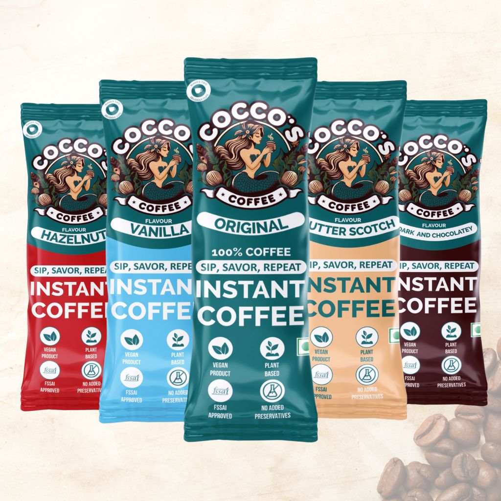 Cocco's Coffee 30 Sachets Monthly Pack | Choose Your Favourite