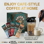 60 Sachet Combo with Free Electric Frother and Shaker