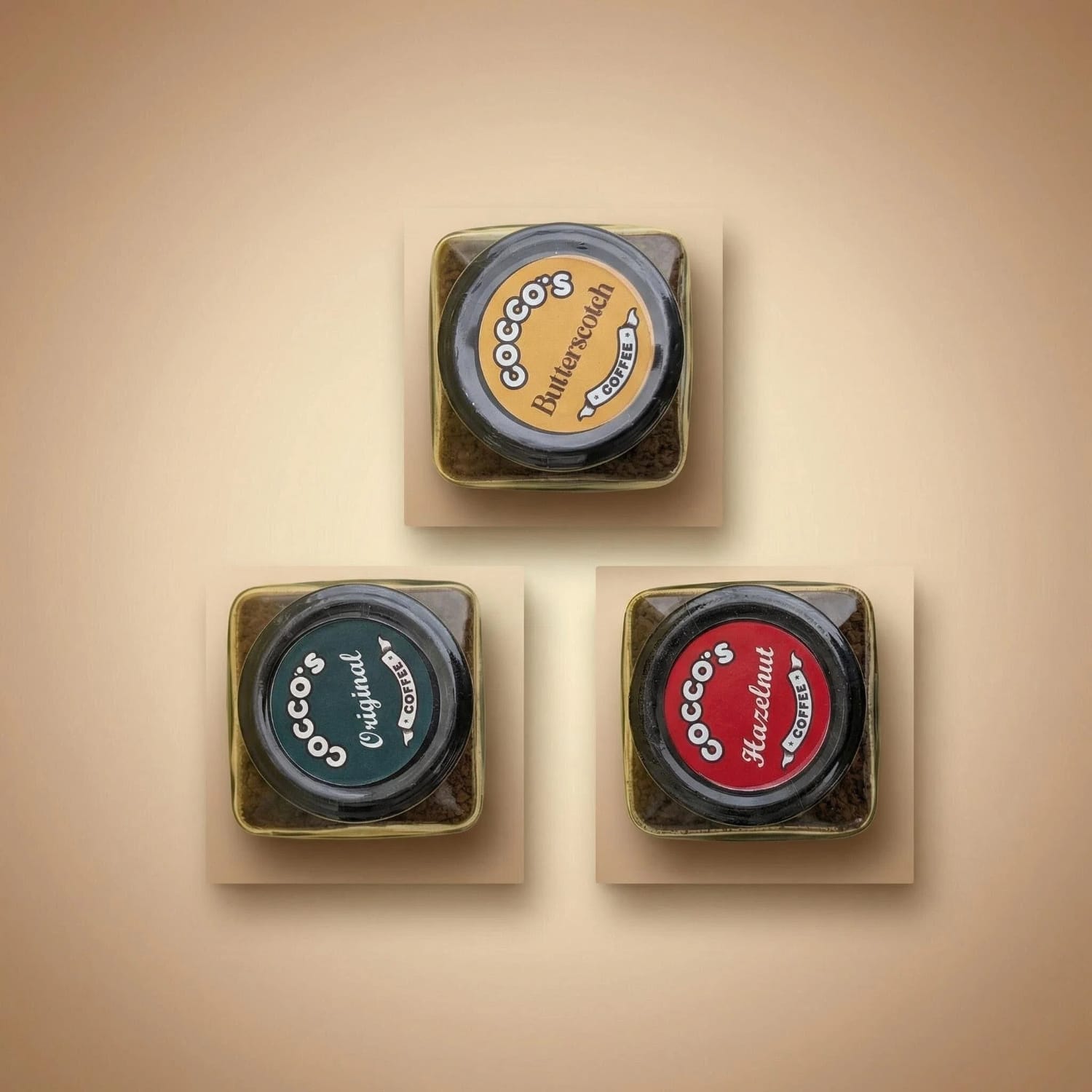 Cocco's Coffee 3-Jar Combo (3 x 125g)