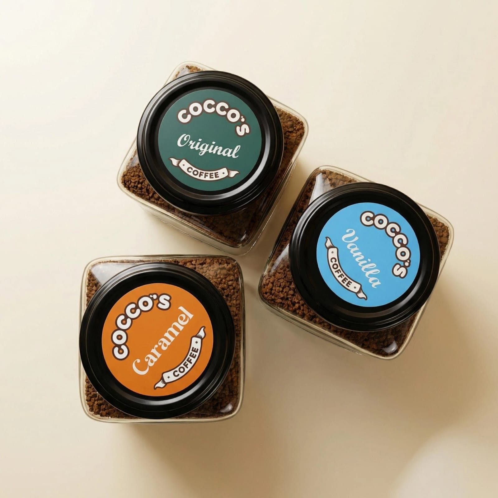 Cocco's Coffee 3-Jar Combo (3 x 125g)